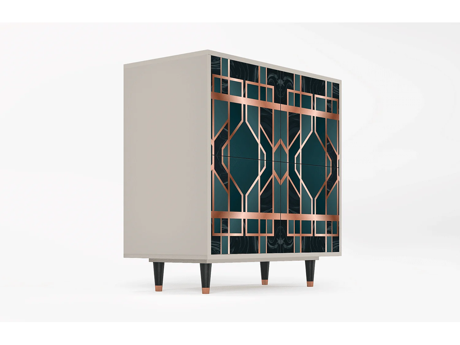Buffet - 94x96x48 cm - BS3 - Emerald Metro, Sable