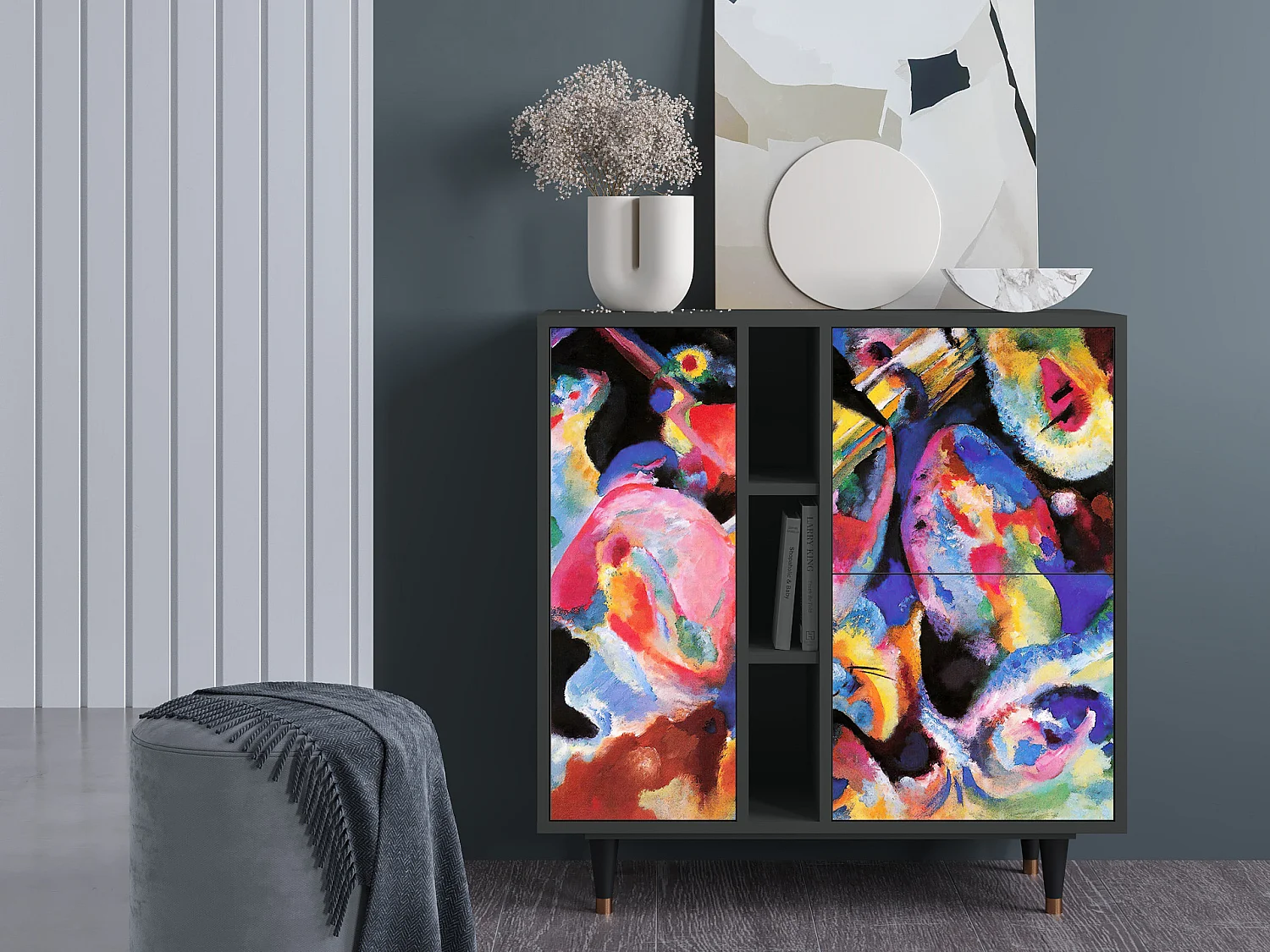 Buffet - 94х96х41 cm - BS5 - Kandinsky, Anthracite