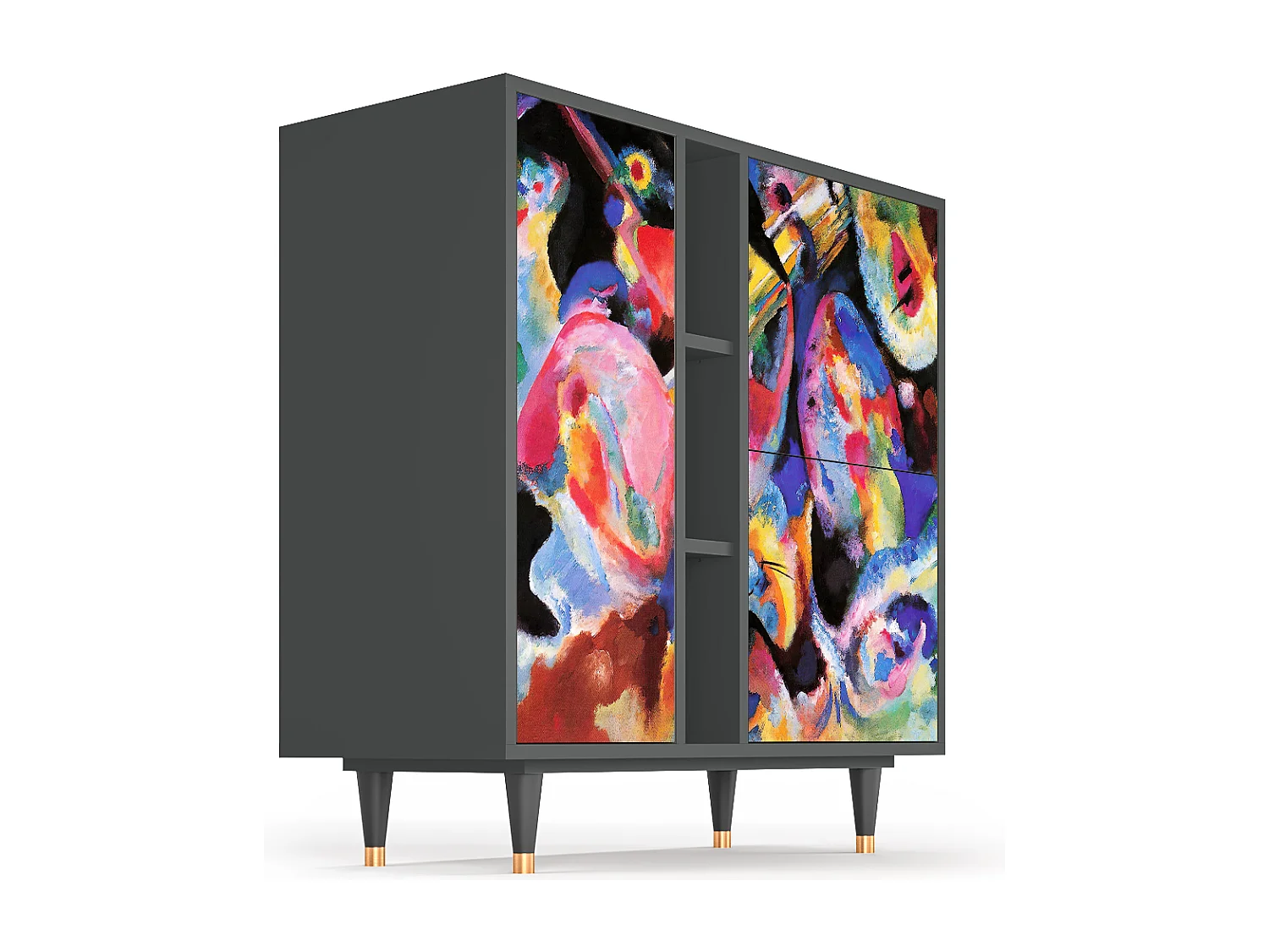 Buffet - 94х96х41 cm - BS5 - Kandinsky, Anthracite