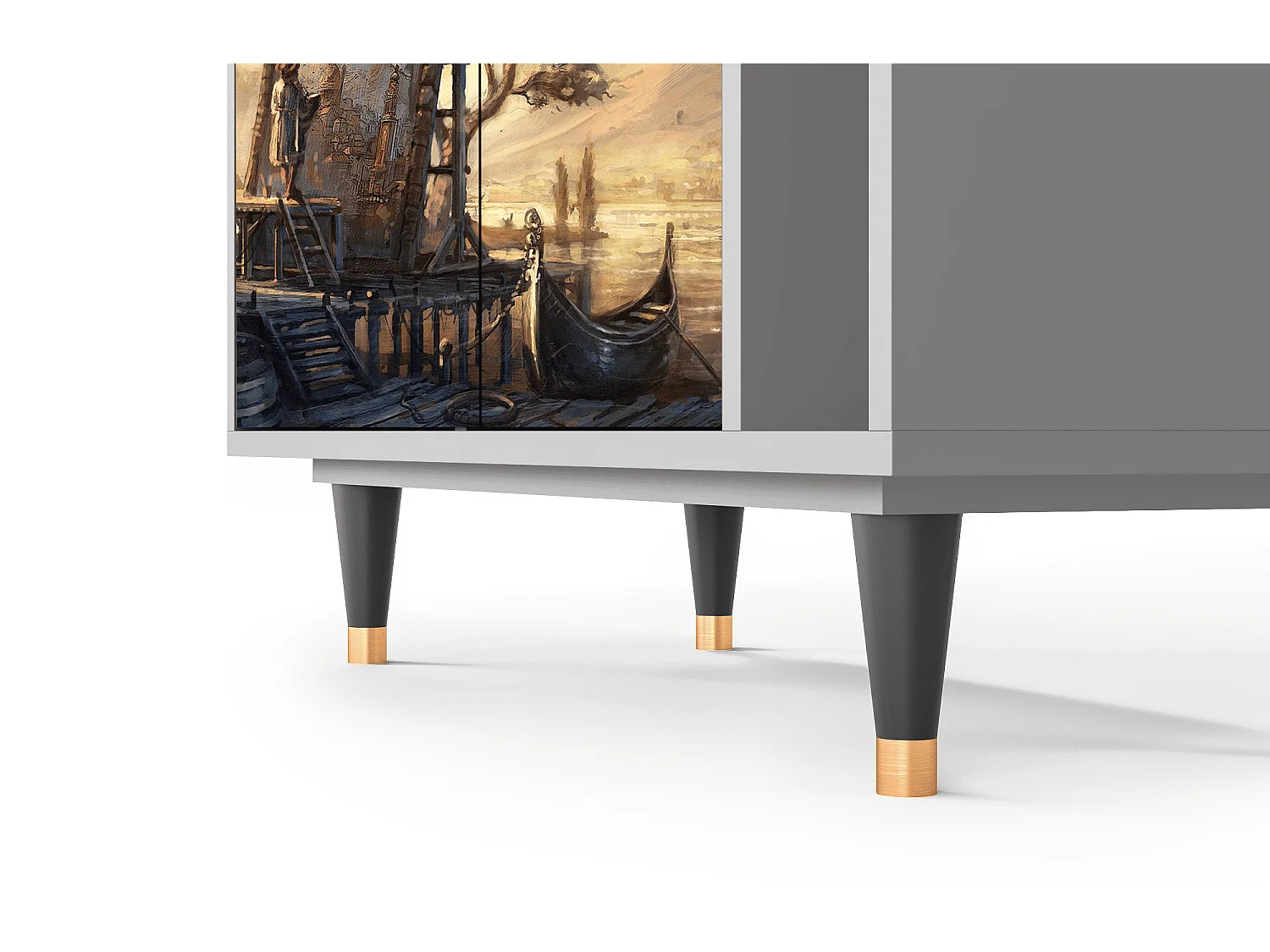 Buffet - 96х110х41 cm - BS6 - Venice, Gris