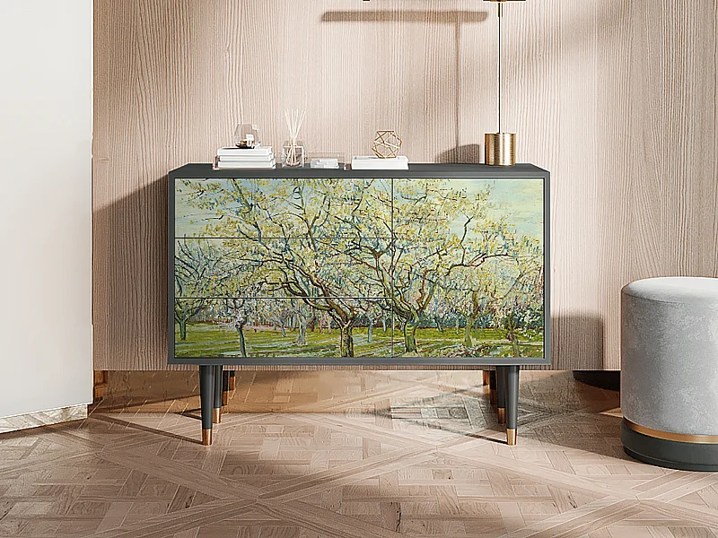 Sideboard - 115х84х41 cm - S3 - The Weiß Orchard, Anthrazit