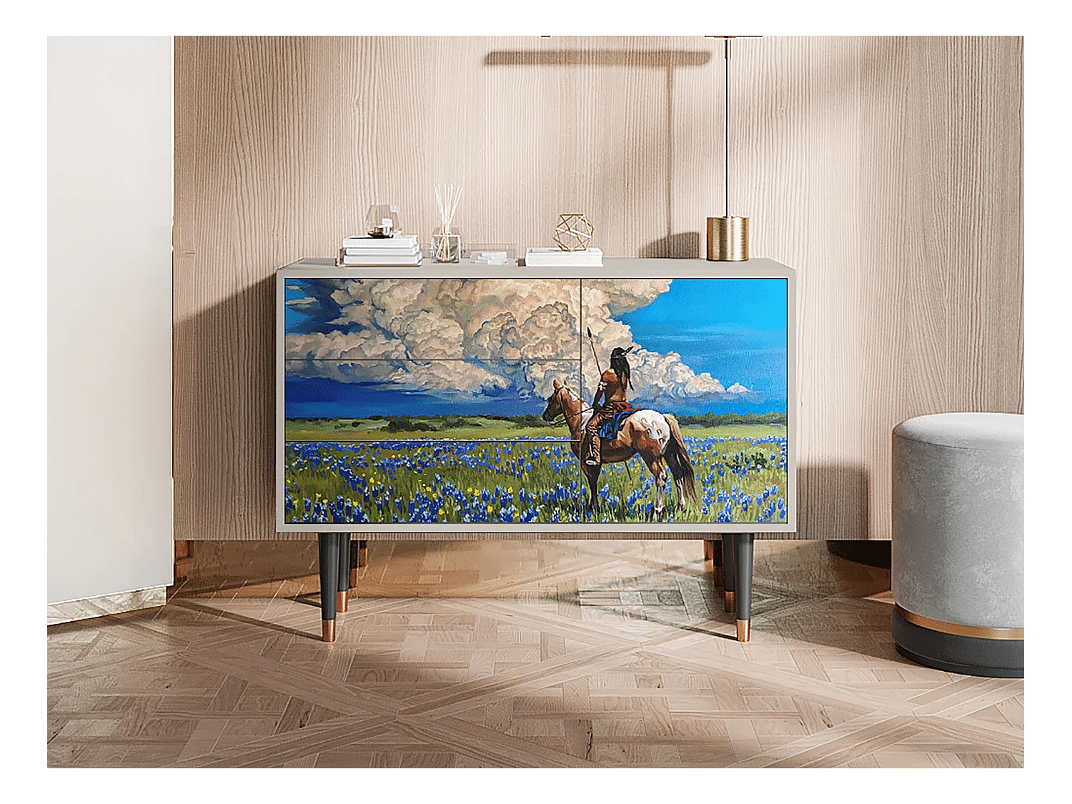 Buffet - 115х84х41 cm - S3 - Thunderheads by Dean, Sable