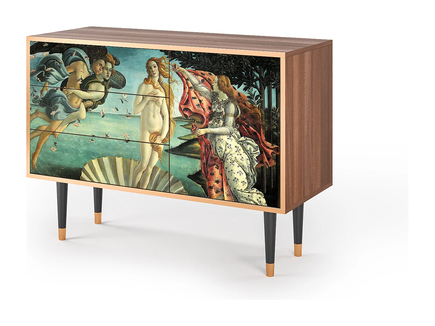 Buffet - 115х84х41 cm - S3 - The Birth of Venus, Noyer