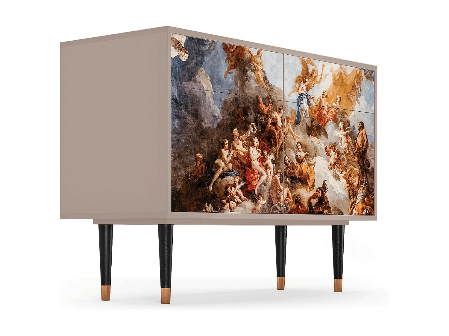 Aparador - 115x85x48 cm - BS4 - Versailles, Latte