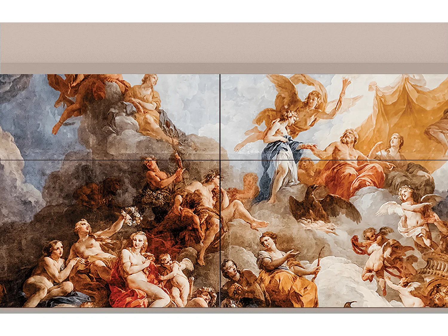 Aparador - 115x85x48 cm - BS4 - Versailles, Latte