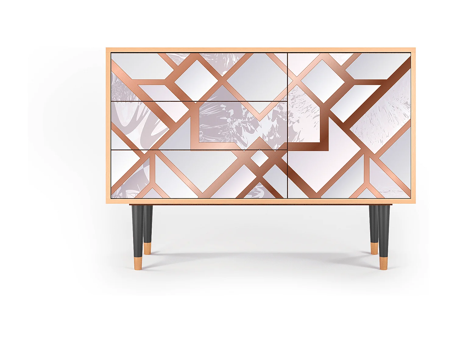 Credenza - 115х84х41 cm - S3 - Pastel Fairytale, Noce