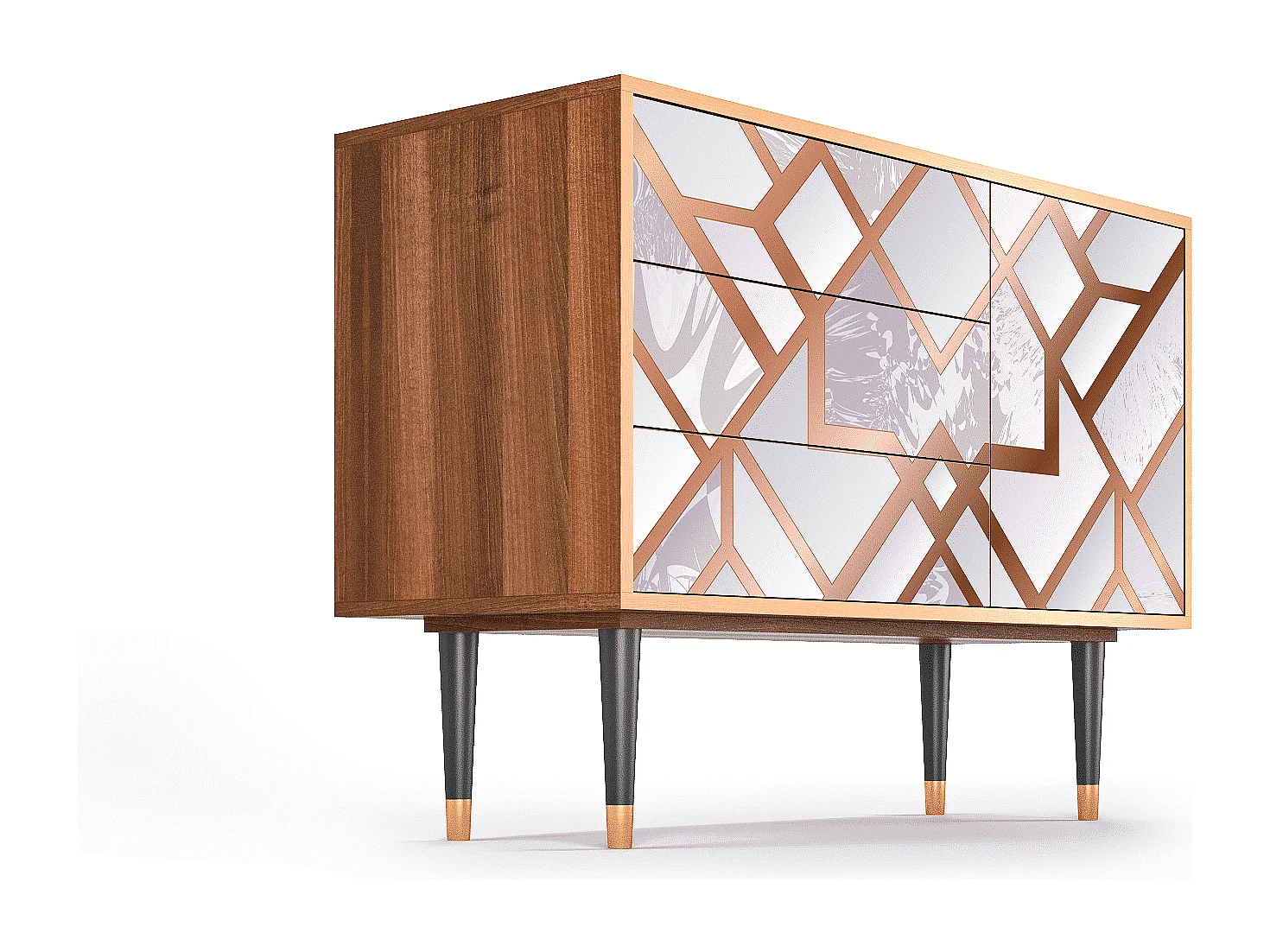 Credenza - 115х84х41 cm - S3 - Pastel Fairytale, Noce