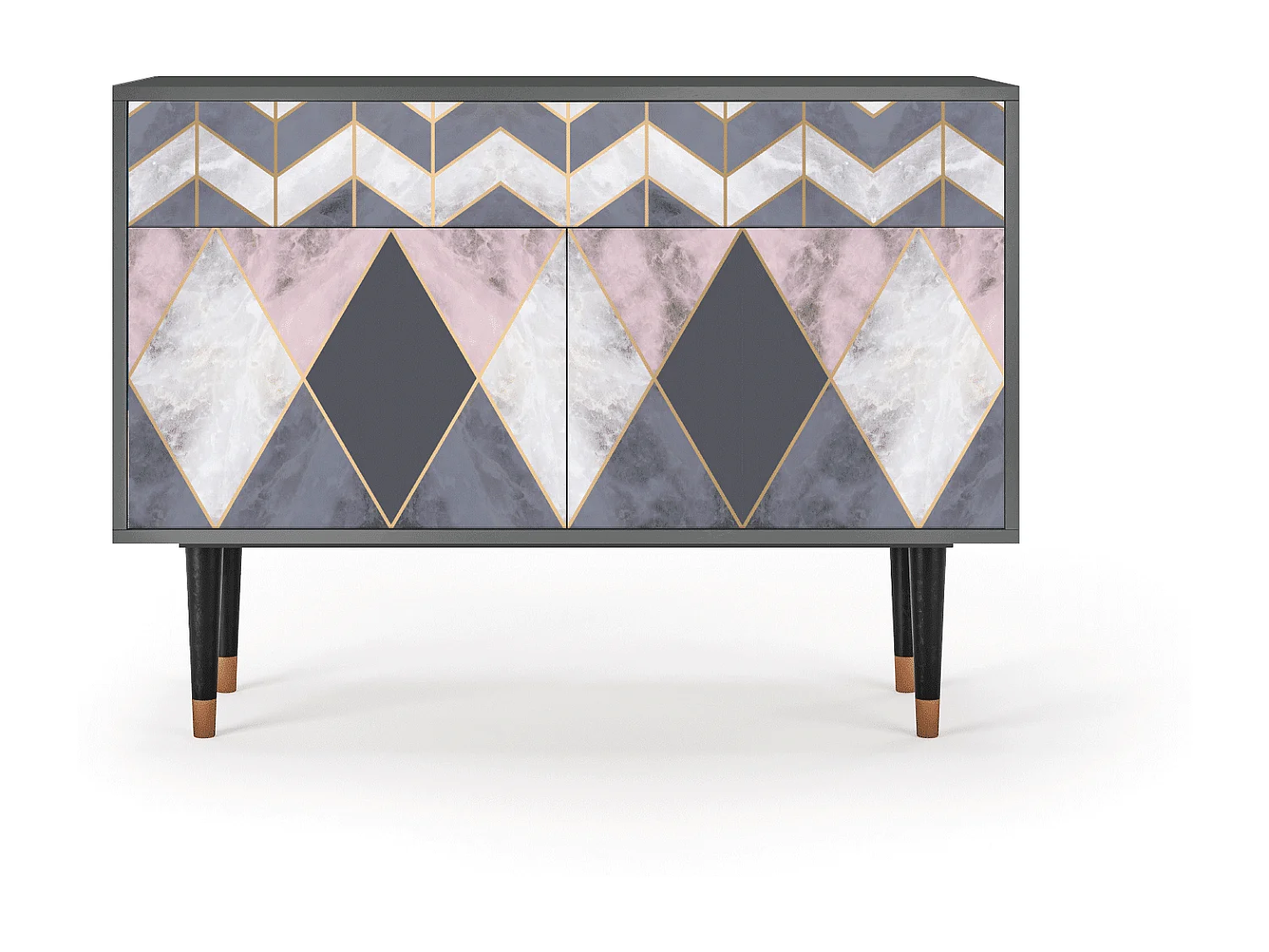 Credenza - 115x85x48 cm - BS4 - Ideal Harmony, Antracite