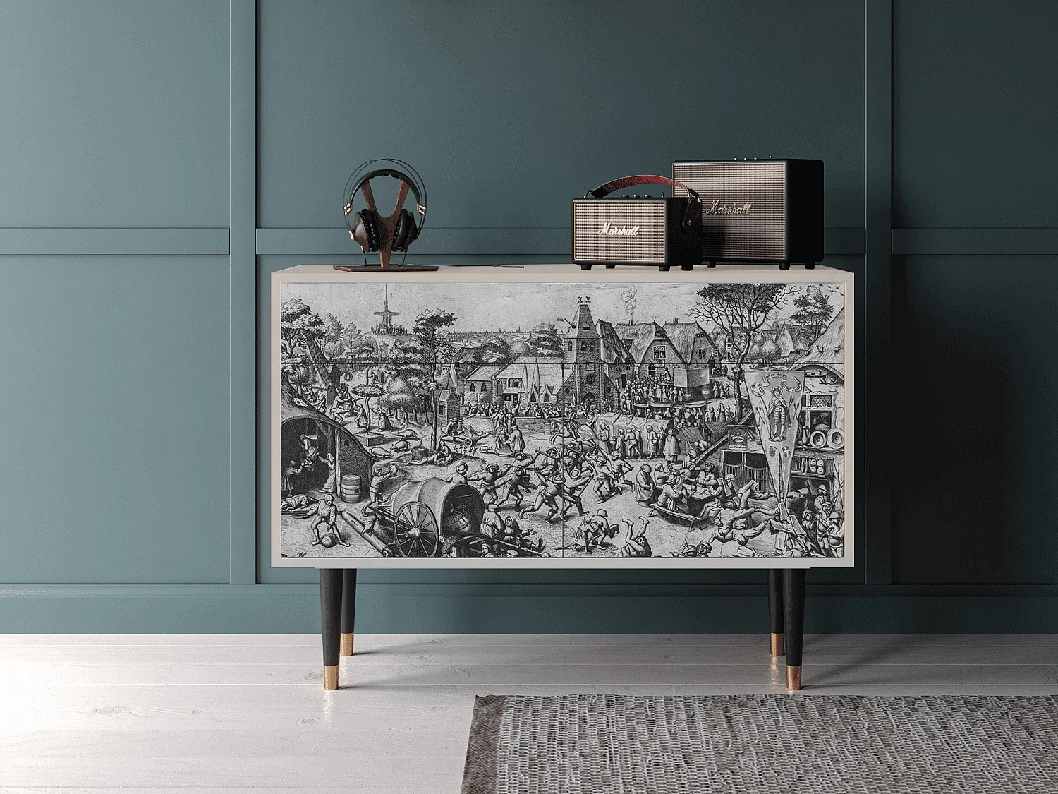 Aparador - 115x85x48 cm - BS4 - The Festival of Saint, Arena