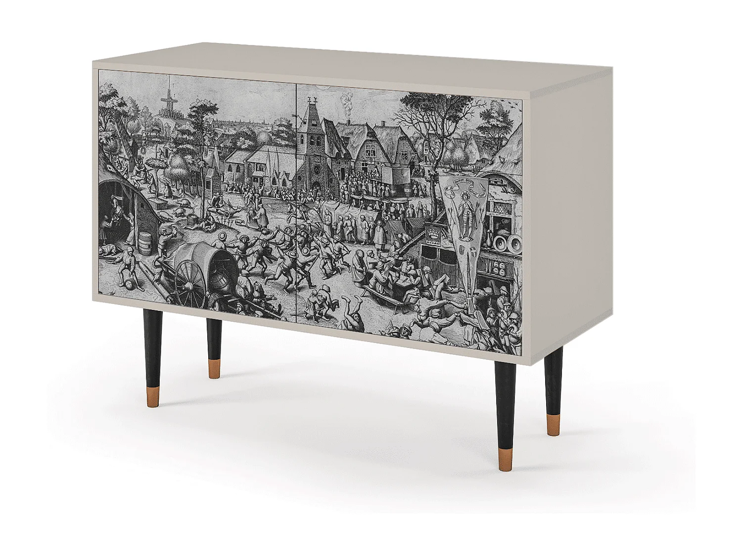 Credenza - 115x85x48 cm - BS4 - The Festival of Saint, Sabbia