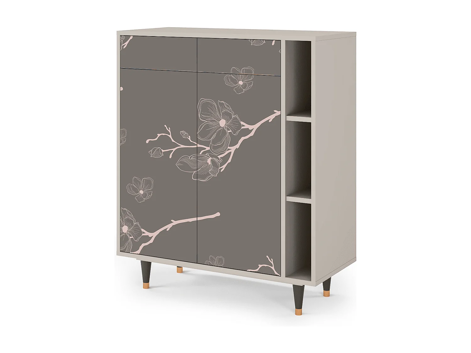 Dressoir - 96х110х41 cm - BS6 - Cherry Blossom, Zand