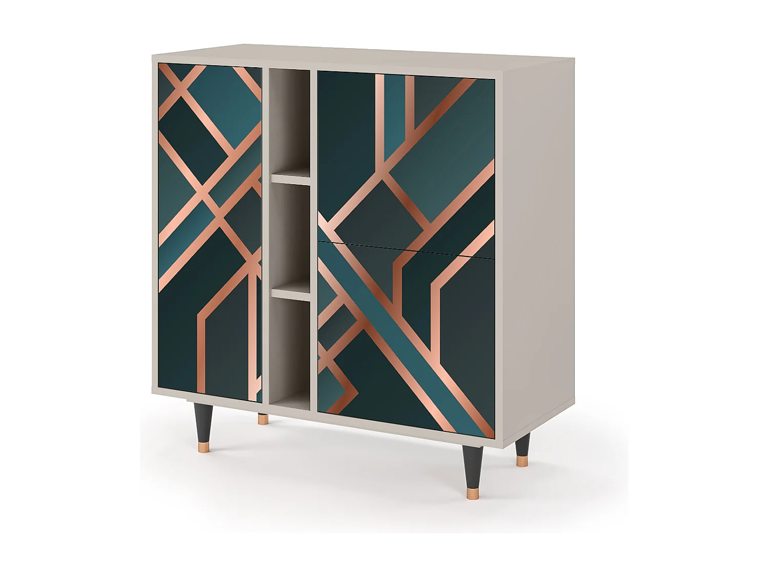 Buffet - 94х96х41 cm - BS5 - Bronze Crossroad, Sable