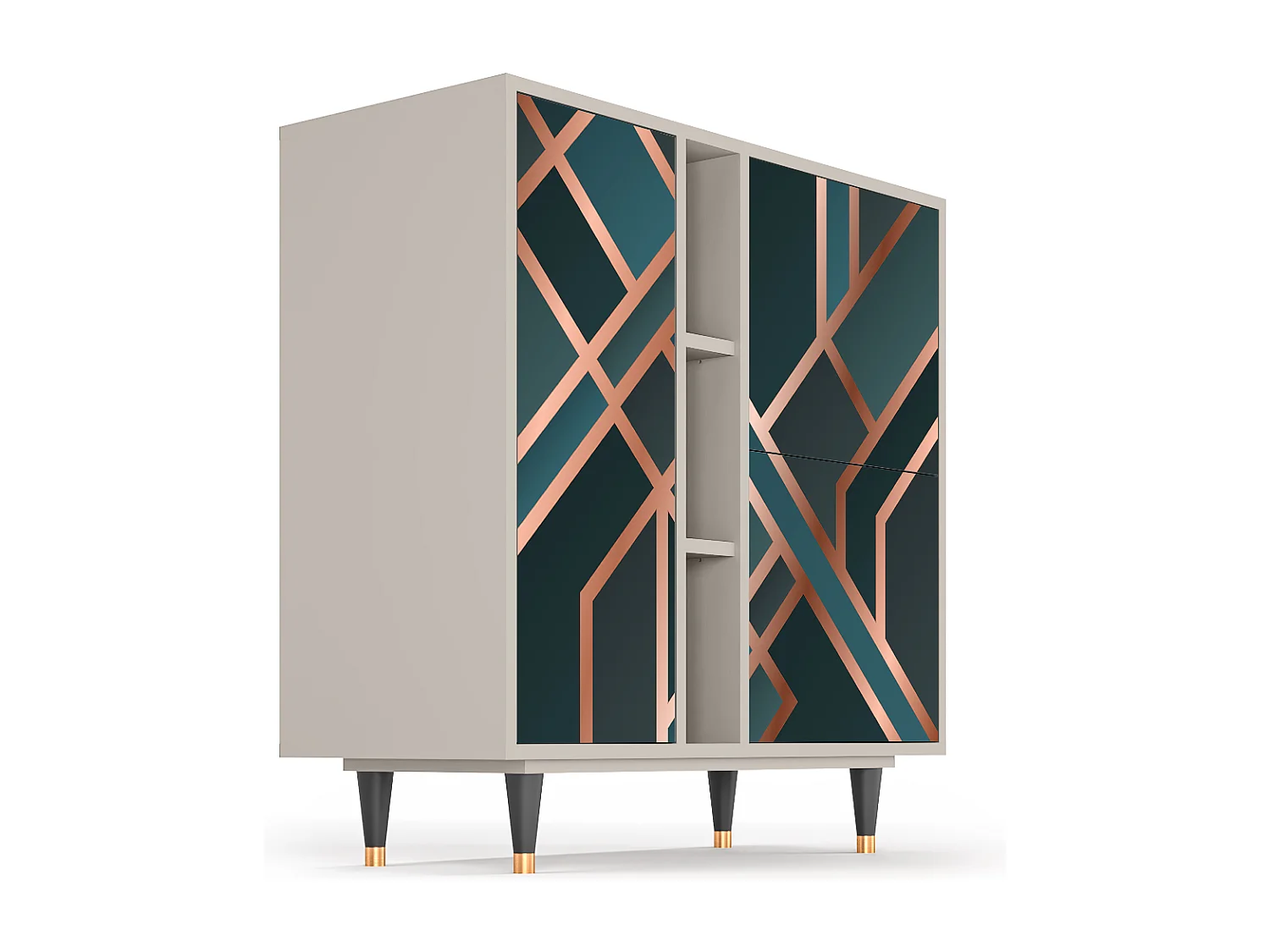 Buffet - 94х96х41 cm - BS5 - Bronze Crossroad, Sable