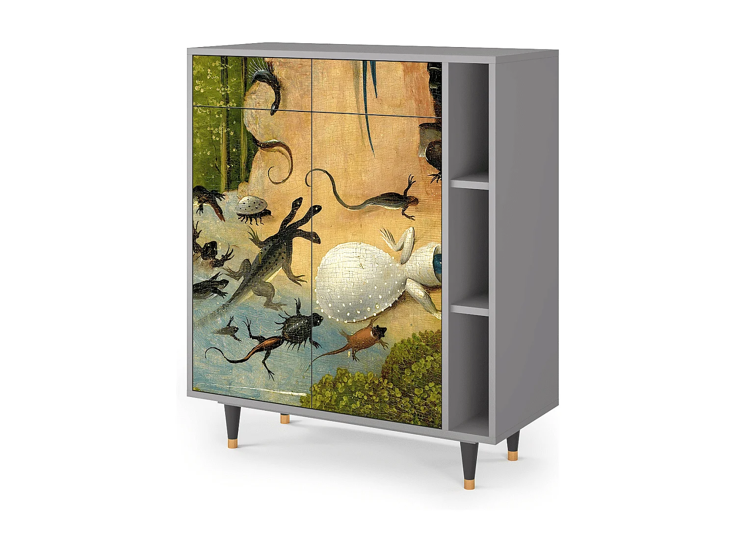 Aparador - 96х110х41 cm - BS6 - The Garden by Bosch, Cinza