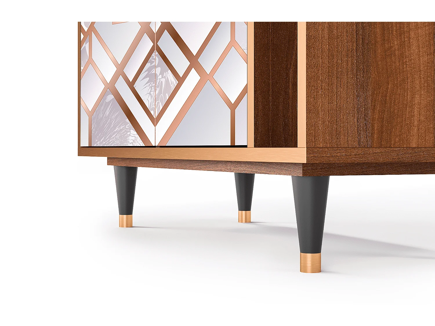 Kredens - 96х110х41 cm - BS6 - Pastel Fairytale, Orzech