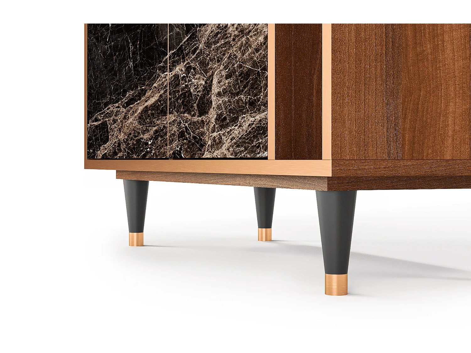 Credenza - 96х110х41 cm - BS6 - Night Abyss, Noce