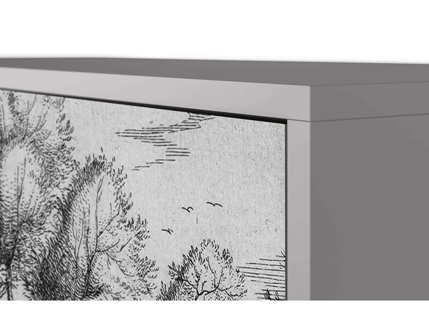 Buffet - 115х84х41 cm - S3 - A Pond, Gris