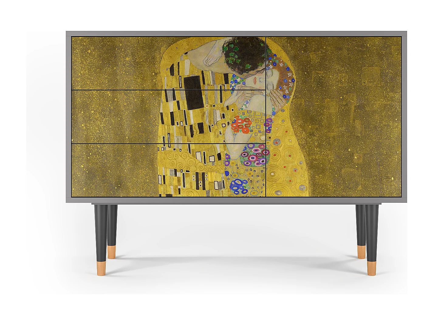 Buffet - 115х84х41 cm - S3 - The Kiss by Klimt , Gris