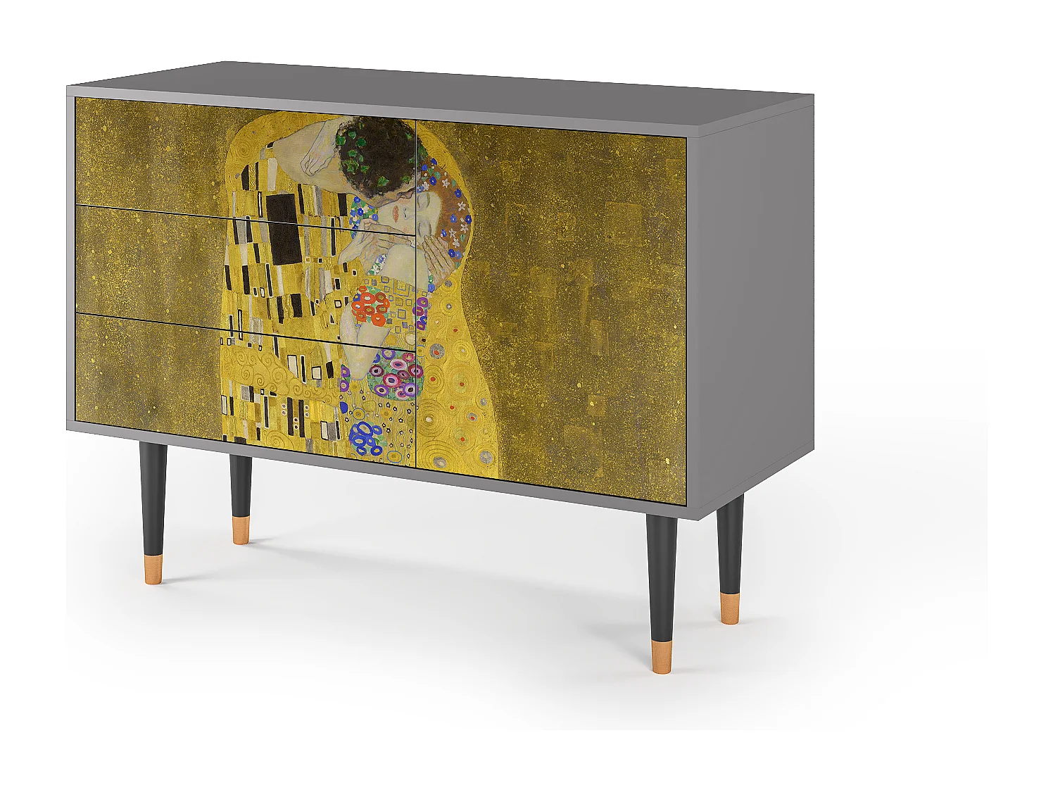 Buffet - 115х84х41 cm - S3 - The Kiss by Klimt , Gris