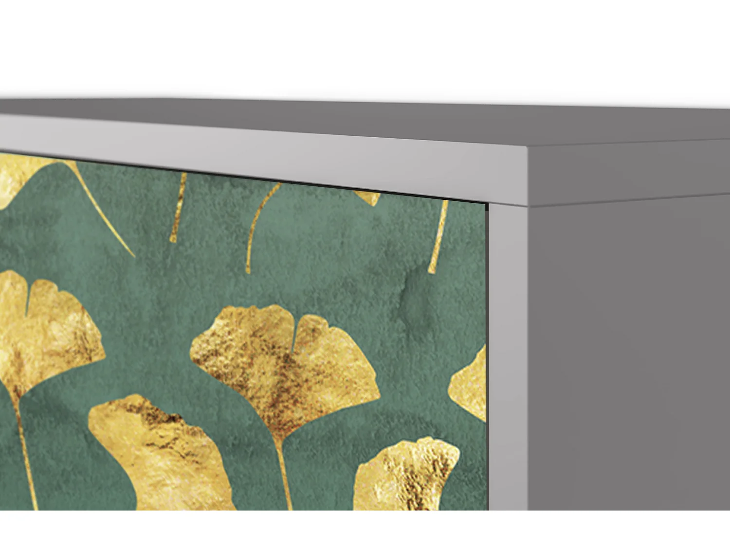 Credenza - 115х84х41 cm - S3 - Gingko leaves, Grigio