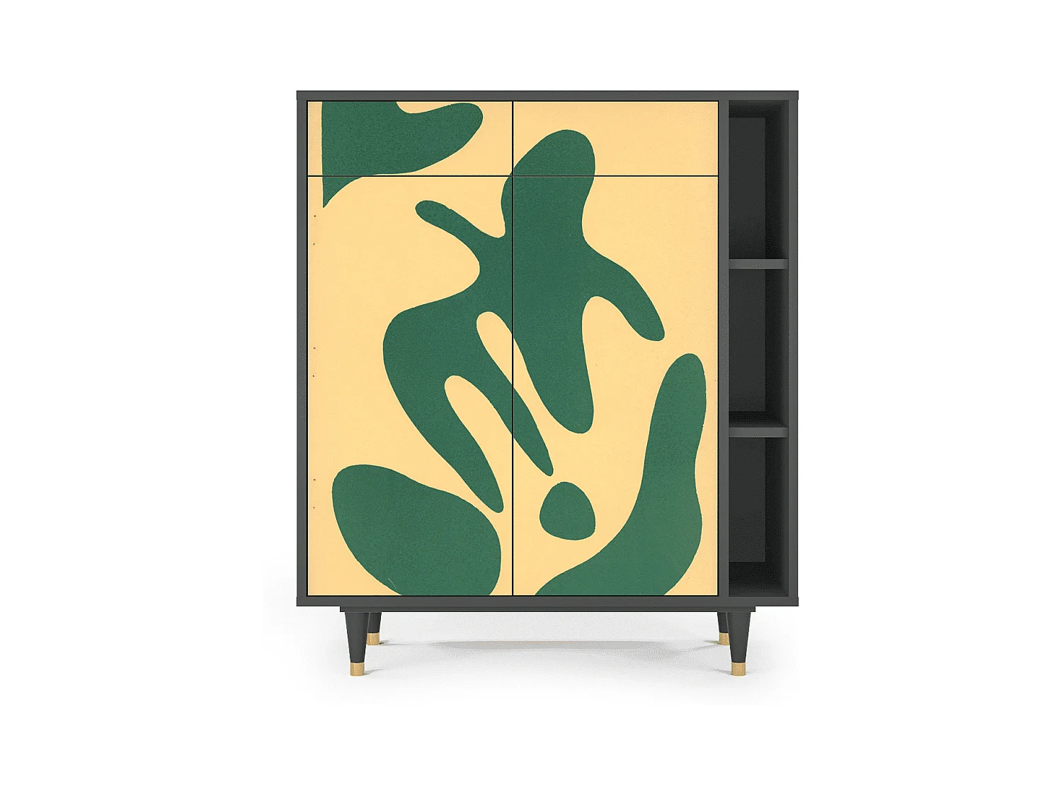 Sideboard - 96х110х41 cm - BS6 - Constellations by Arp, Anthrazit