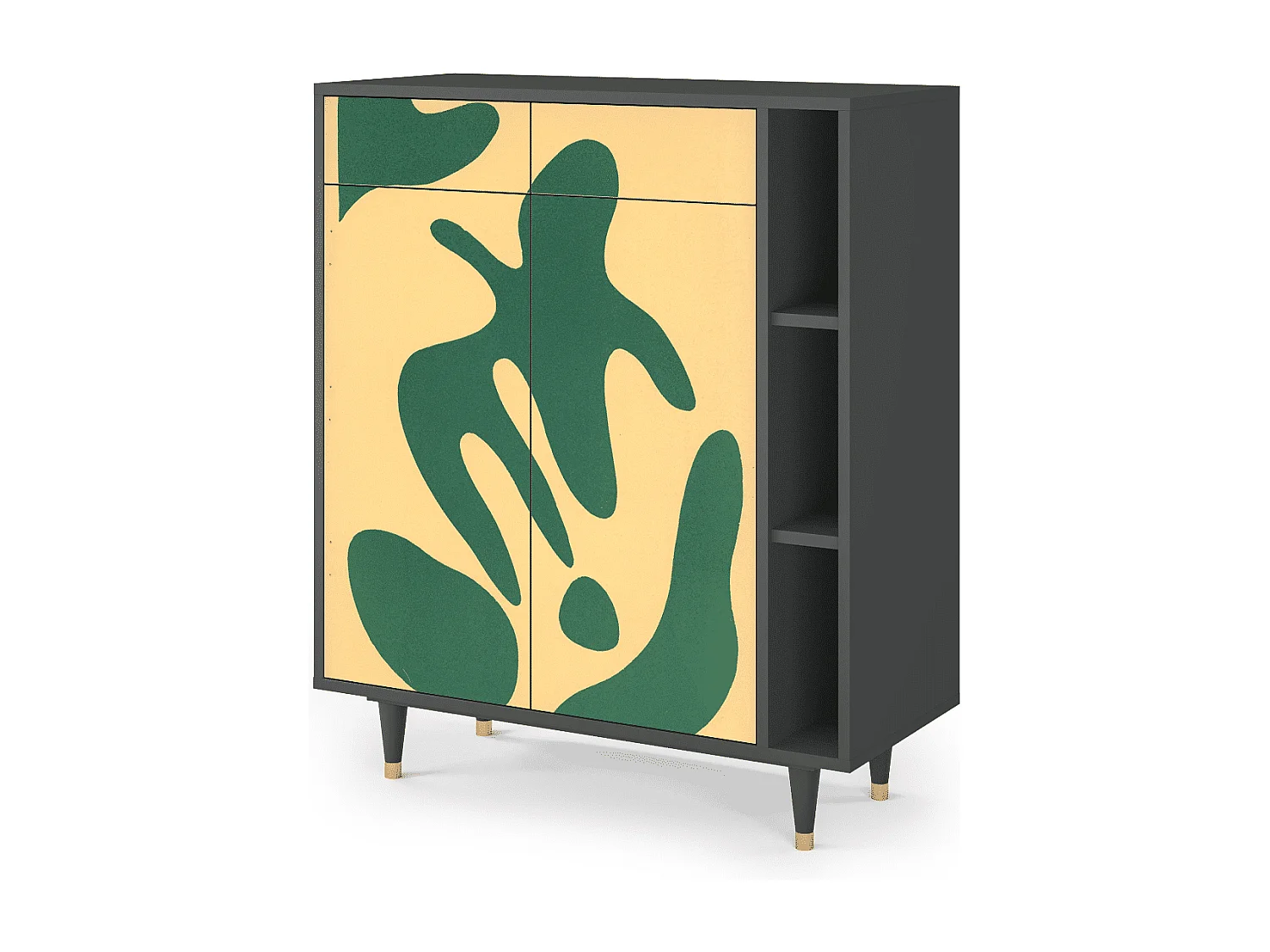 Kredens - 96х110х41 cm - BS6 - Constellations by Arp, Antracyt