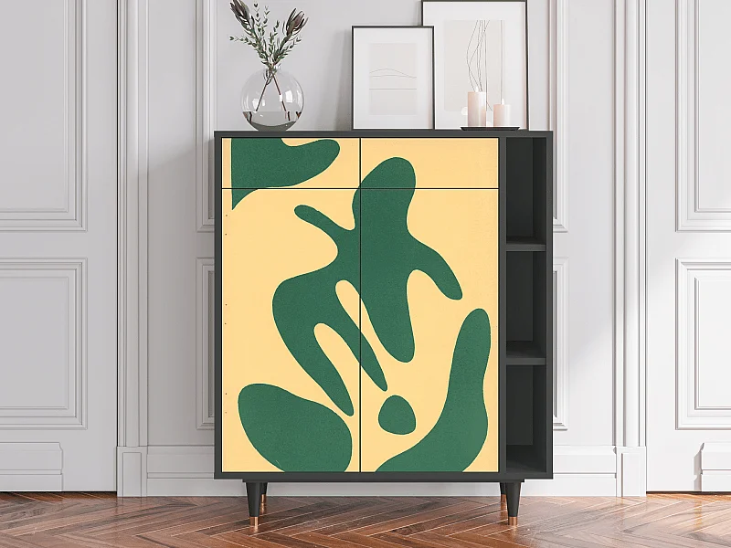 Kredens - 96х110х41 cm - BS6 - Constellations by Arp, Antracyt