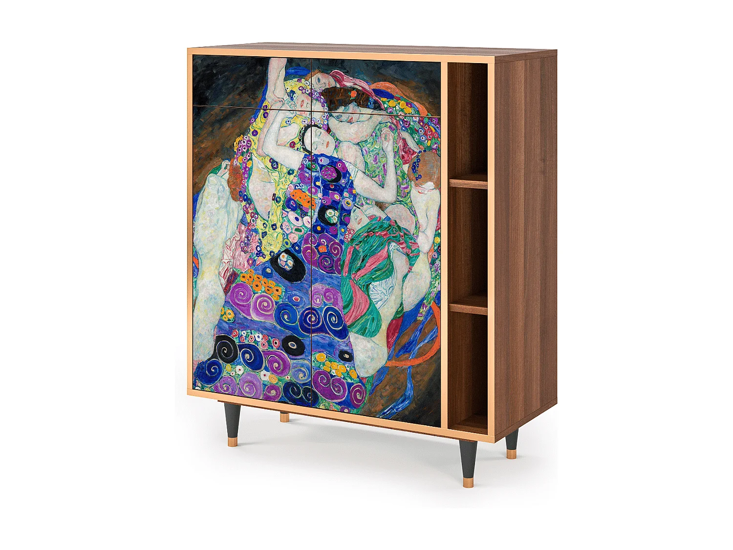 Credenza - 96х110х41 cm - BS6 - The Maiden by Klimt, Noce
