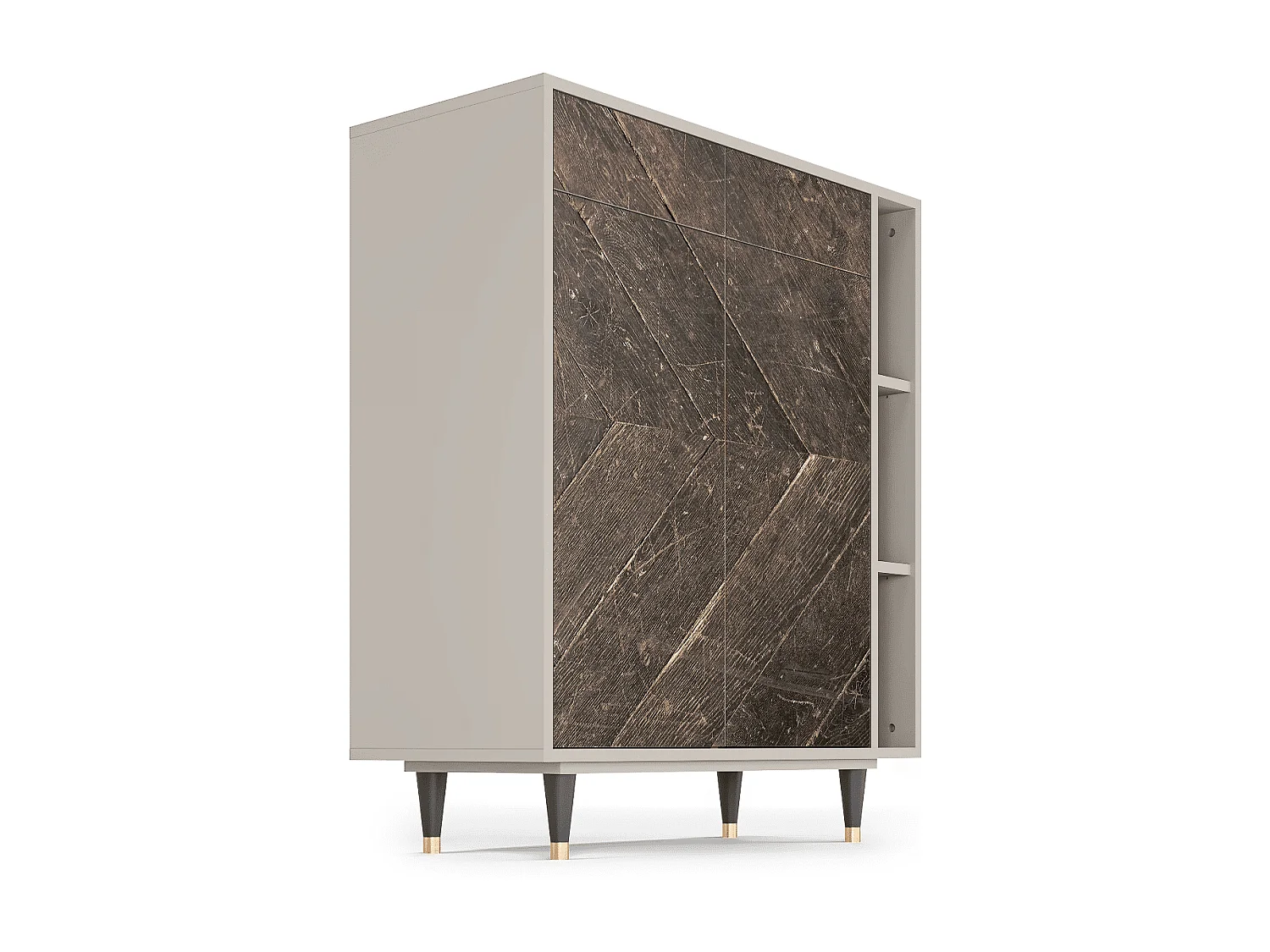 Aparador - 96х110х41 cm - BS6 - Wise Tree, Areia