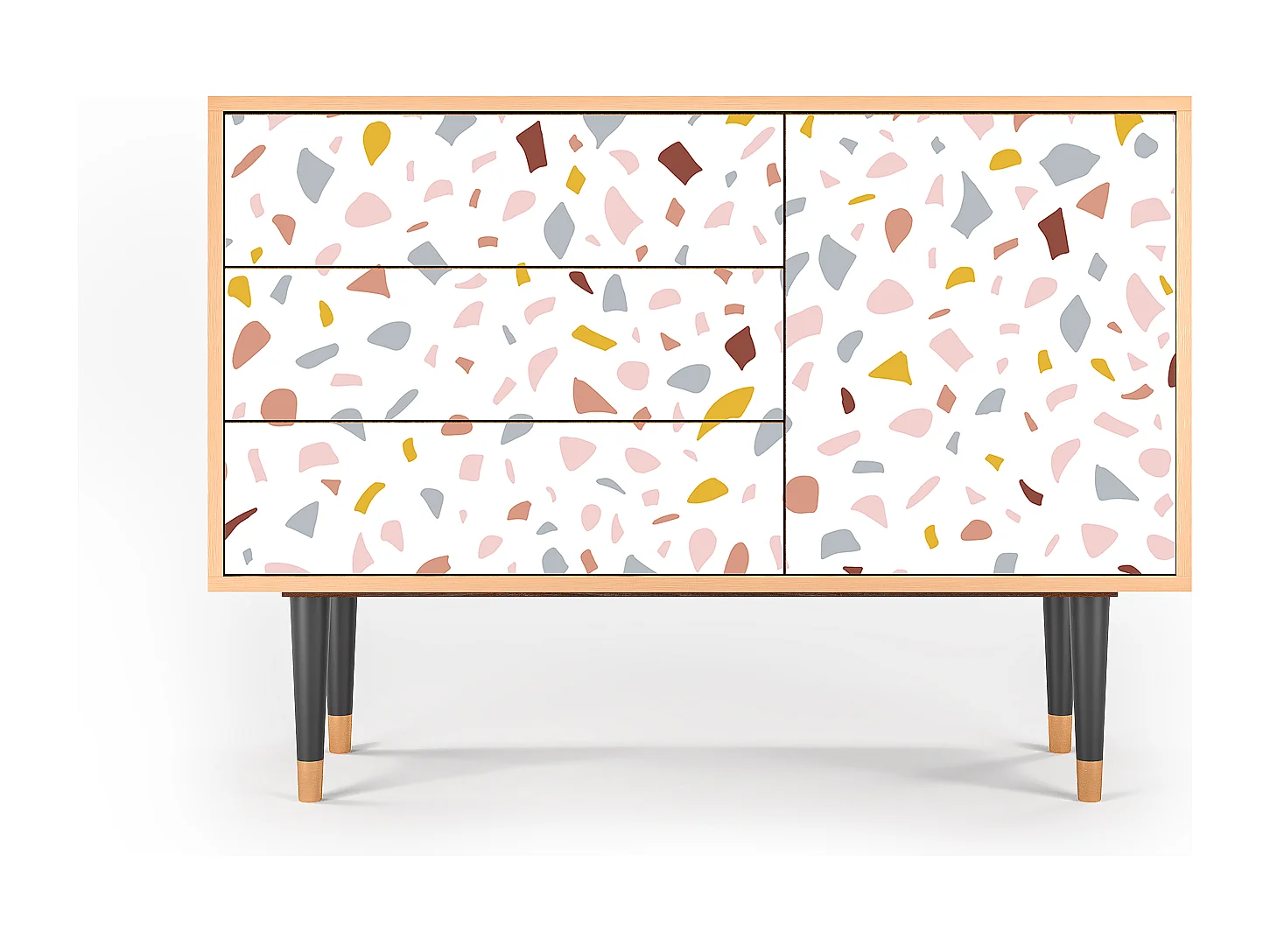 Buffet - 115х84х41 cm - S3 - Marmelade Cheese, Noyer