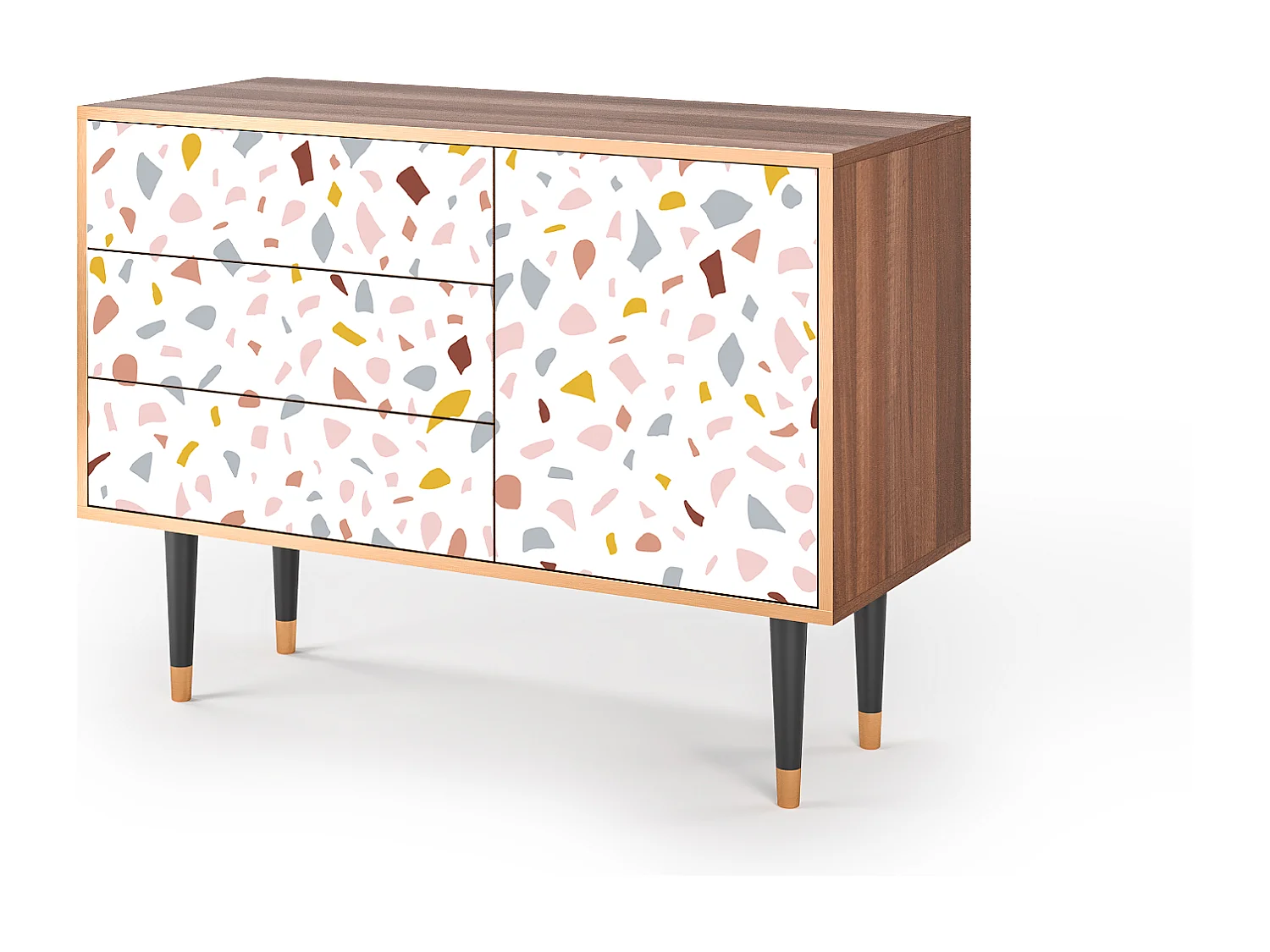 Buffet - 115х84х41 cm - S3 - Marmelade Cheese, Noyer