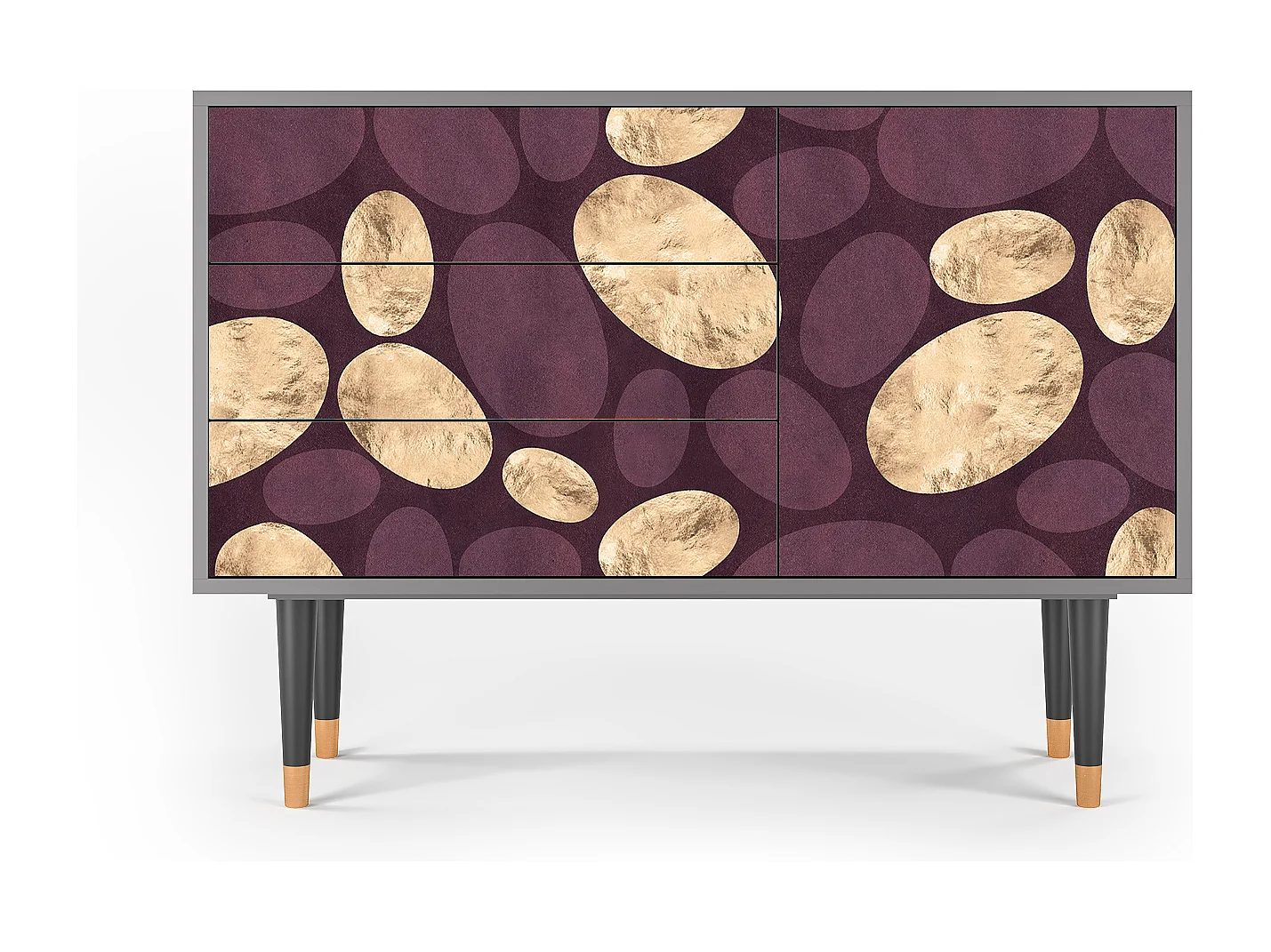 Buffet - 115х84х41 cm - S3 - Fine Wine, Gris