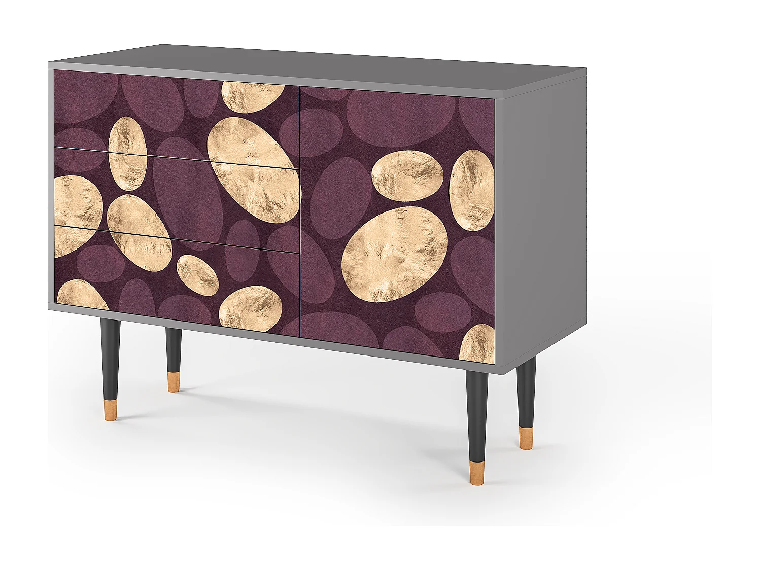 Buffet - 115х84х41 cm - S3 - Fine Wine, Gris