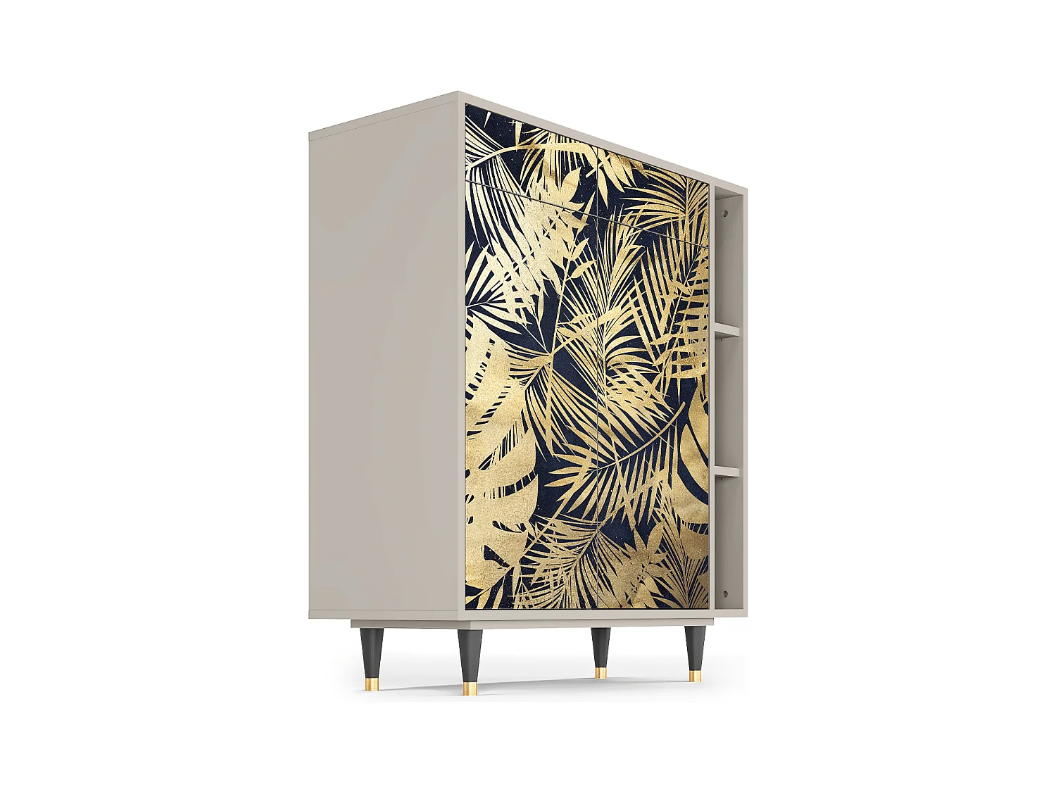 Kredens - 96х110х41 cm - BS6 - Jungle Vibes, Piaskowy