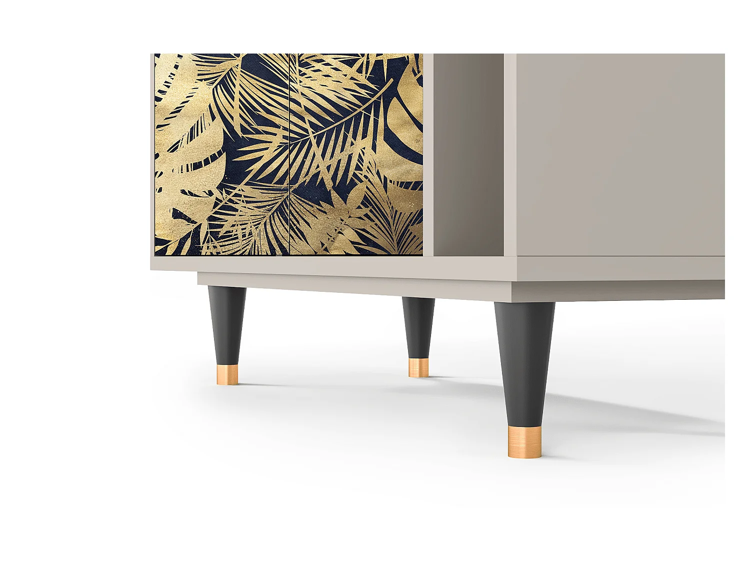 Kredens - 96х110х41 cm - BS6 - Jungle Vibes, Piaskowy