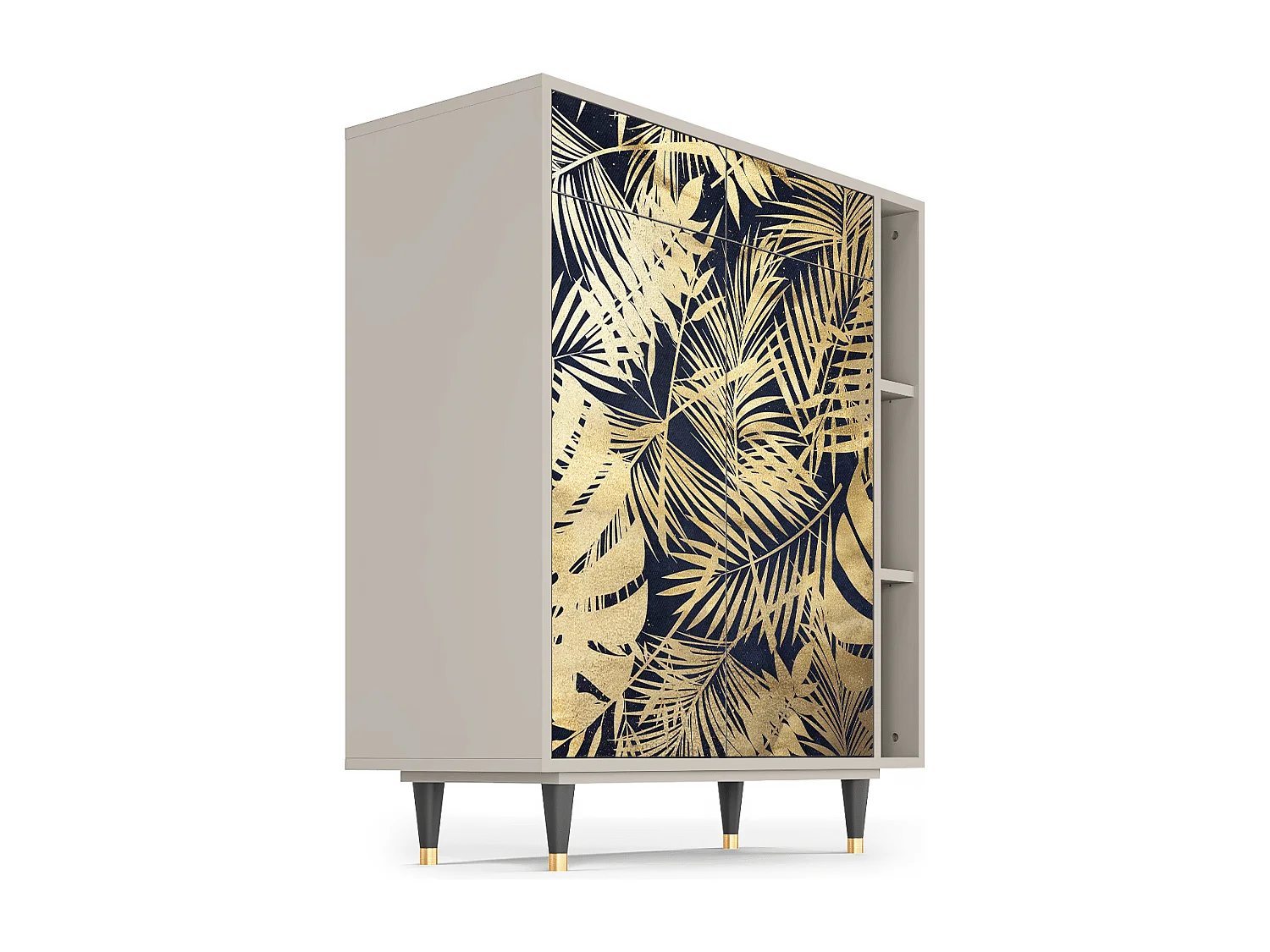 Kredens - 96х110х41 cm - BS6 - Jungle Vibes, Piaskowy