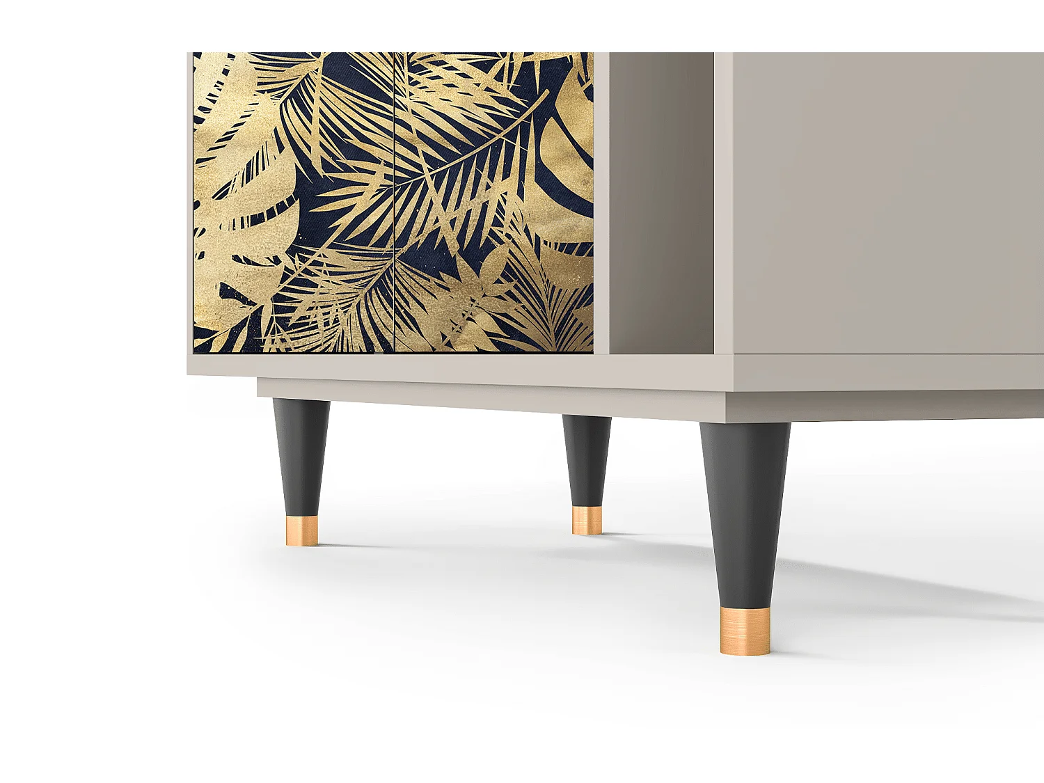 Kredens - 96х110х41 cm - BS6 - Jungle Vibes, Piaskowy