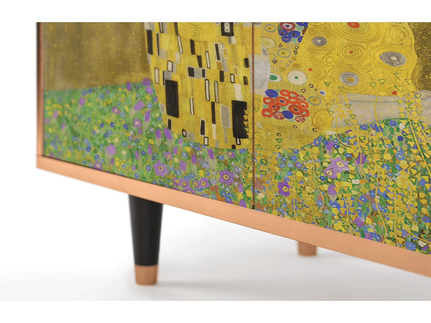 Aparador - 94x96x48 cm - BS3 - The Kiss by Klimt , Nogal