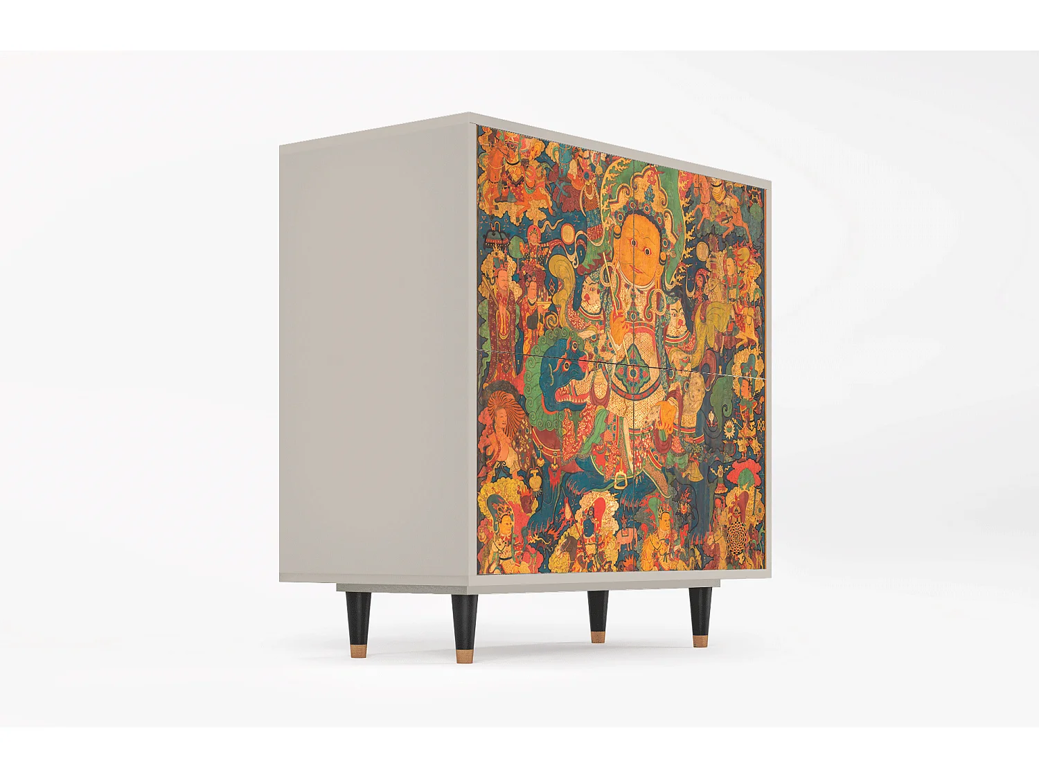 Buffet - 94x96x48 cm - BS3 - God by Vaisravana , Sable