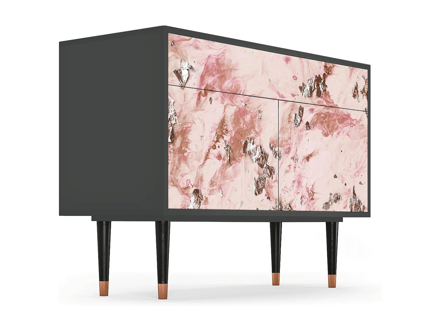Buffet - 115x85x48 cm - BS4 - Cotton Candy, Anthracite