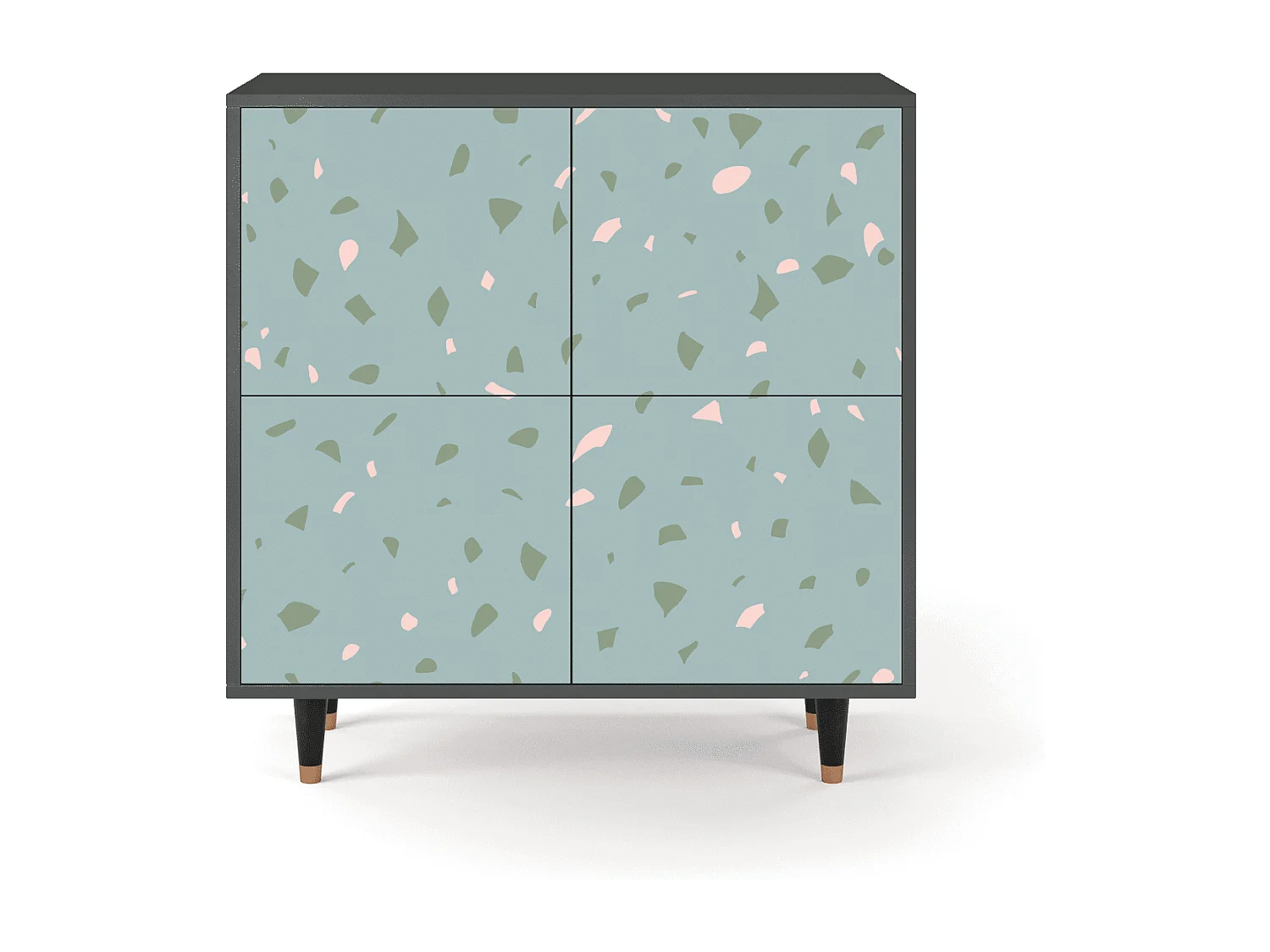 Buffet - 94x96x48 cm - BS3 - Blue Drops, Anthracite