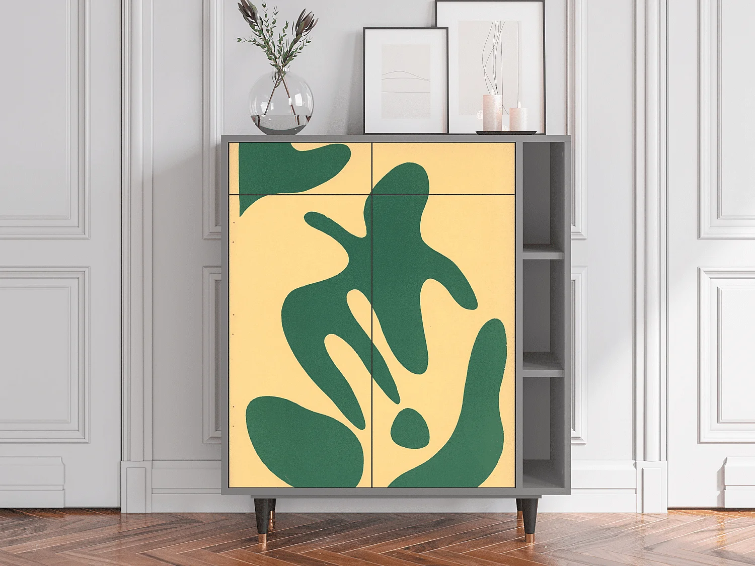 Credenza - 96х110х41 cm - BS6 - Constellations by Arp, Grigio