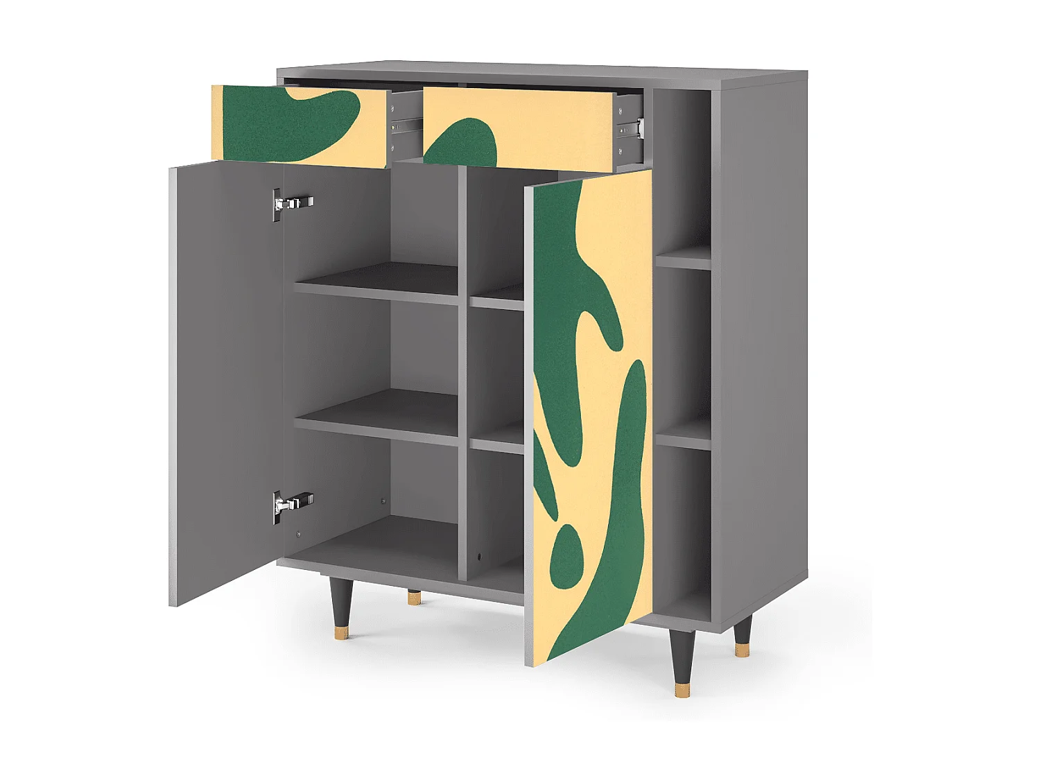 Credenza - 96х110х41 cm - BS6 - Constellations by Arp, Grigio