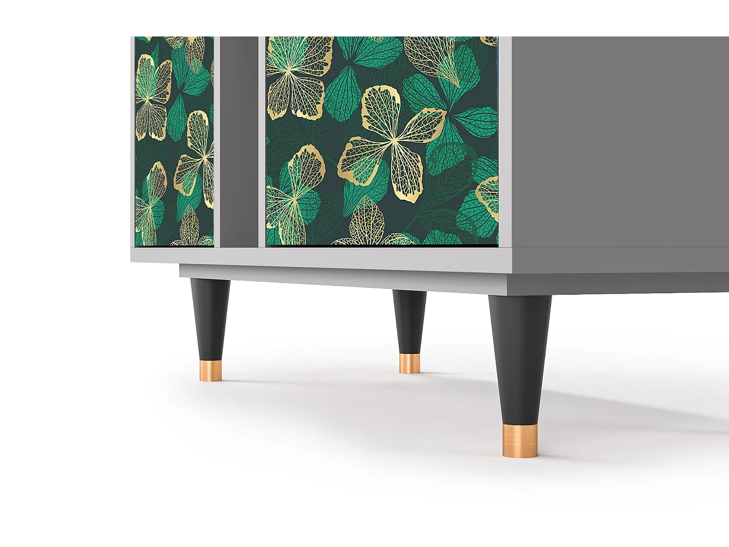 Aparador - 94х96х41 cm - BS5 - Green Flower, Cinza