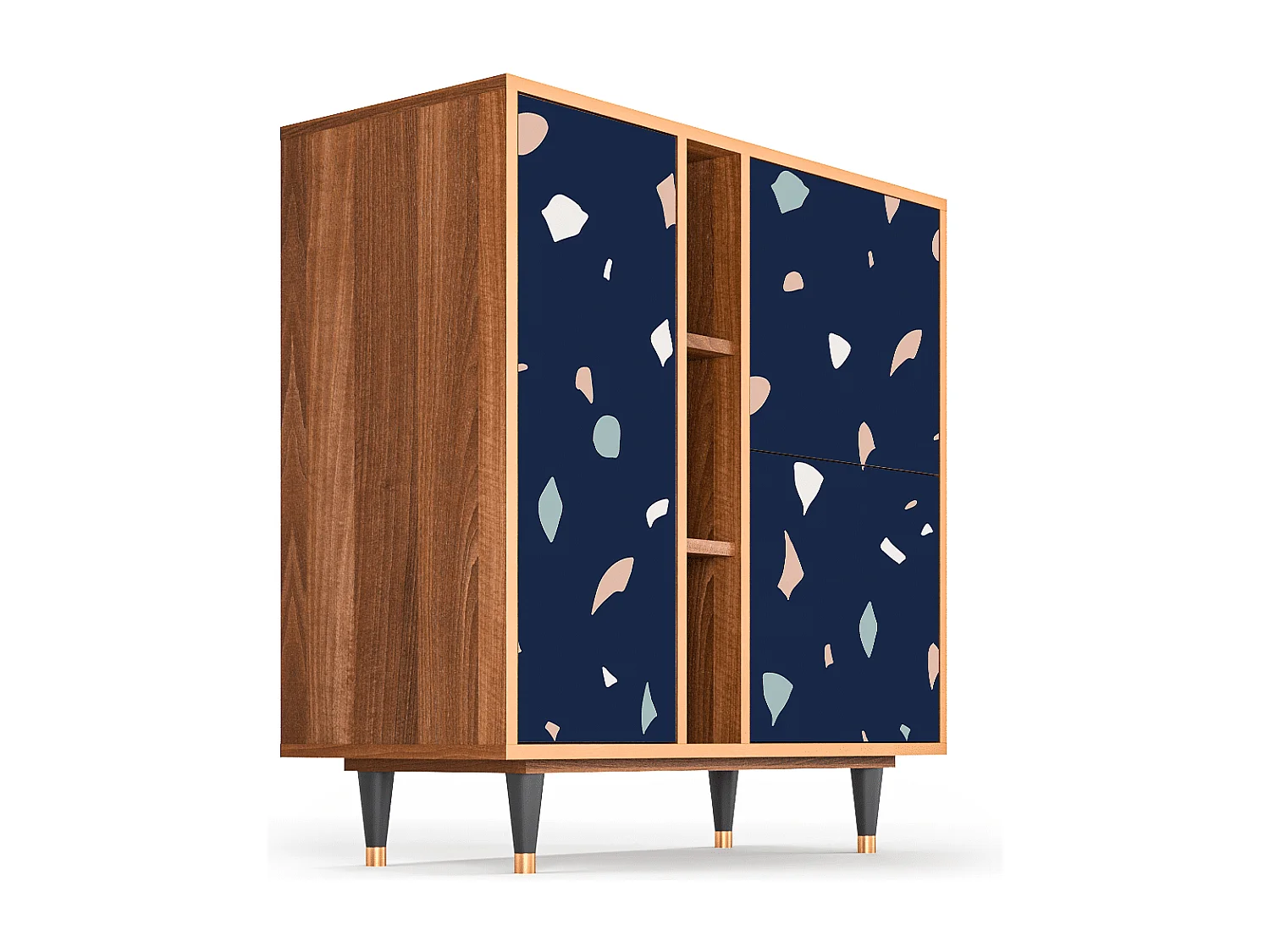 Buffet - 94х96х41 cm - BS5 - Space Satellites, Noyer