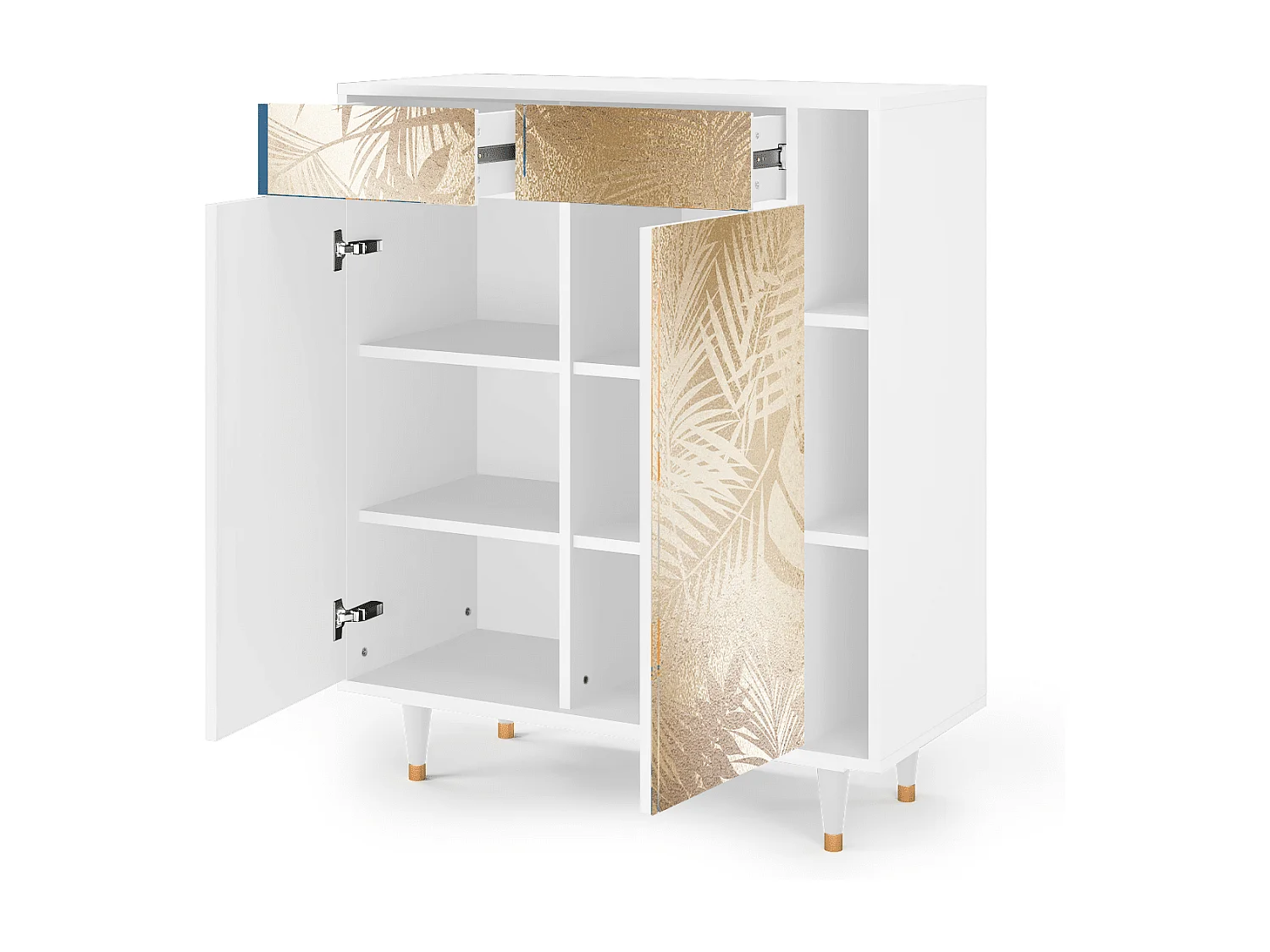 Buffet - 96х110х41 cm - BS6 - Plant of the Dessert, Blanc