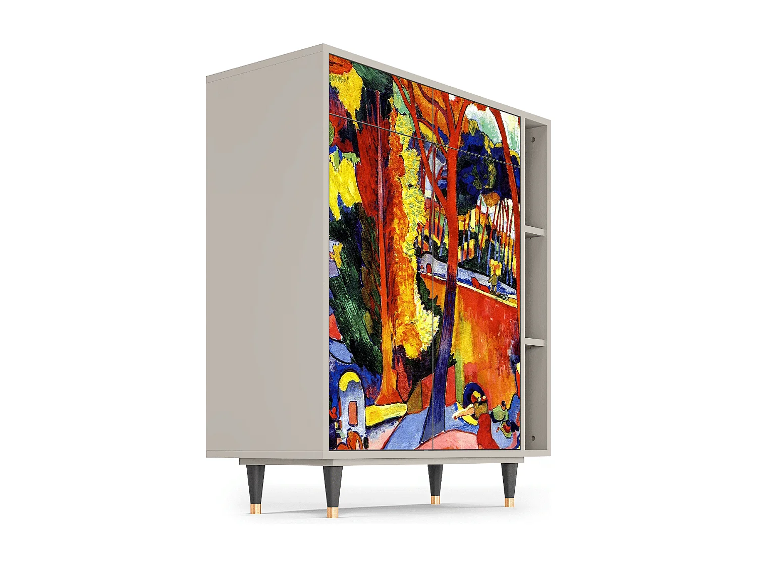 Aparador - 96х110х41 cm - BS6 - The Turning Road, Areia