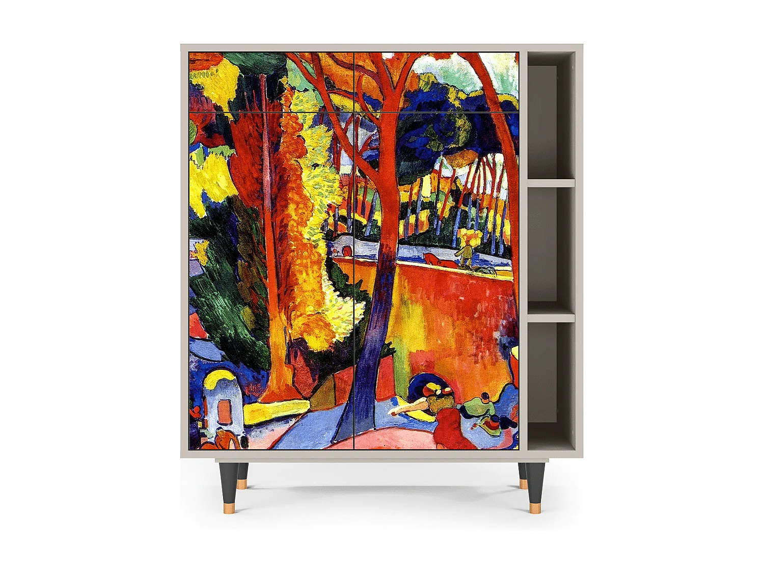 Kredens - 96х110х41 cm - BS6 - The Turning Road, Piaskowy