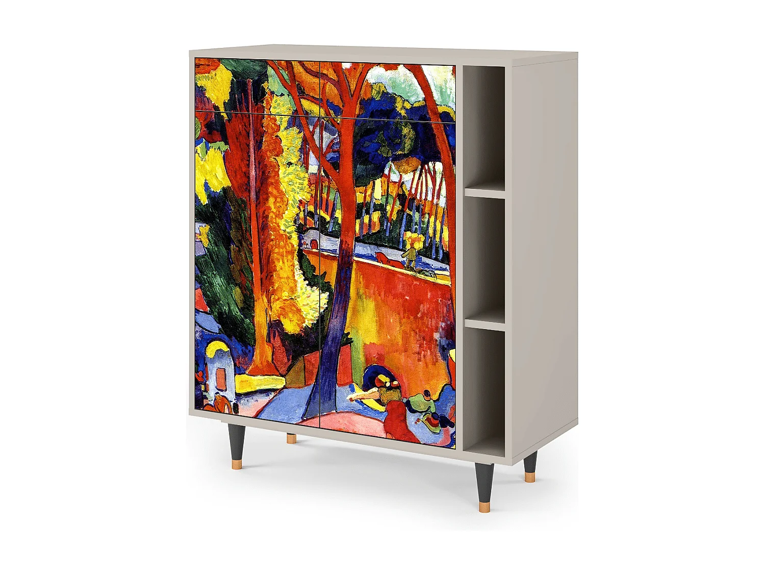 Kredens - 96х110х41 cm - BS6 - The Turning Road, Piaskowy