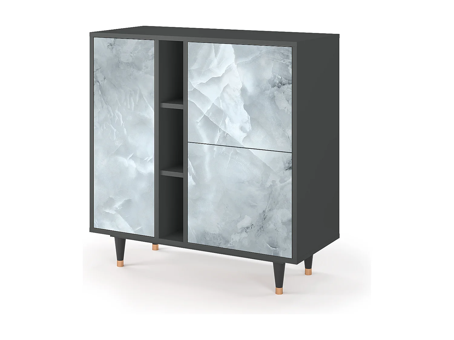 Buffet - 94х96х41 cm - BS5 - The Onyx, Anthracite
